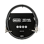 Dunlop - Cable MXR 0.91 mts., Color: Negro Angulado / Angulado Mod.DCP3