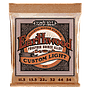 Ernie Ball - Encordado Earthwood Custom Light Para Guitarra Acústica, Bronce Fosforado 0.0115-0.054 Mod.2145