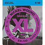 D'Addario - Encordado para Guitarra Eléctrica Nickel Wound, Super Light 9-42 Mod.EXL120